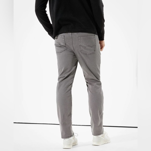 AE Flex Slim Straight Pant Gray - Picture 3 of 15